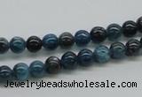 CAP52 15.5 inches 6mm round dyed apatite gemstone beads wholesale