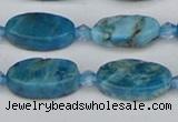 CAP551 15.5 inches 8*16mm oval apatite gemstone beads