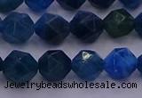 CAP572 15.5 inches 8mm faceted nuggets apatite gemstone beads