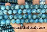 CAP601 15.5 inches 10mm round natural apatite beads wholesale