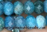 CAP618 15.5 inches 5*7mm - 5*8mmm faceted rondelle apatite beads