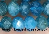 CAP619 15.5 inches 5*7mm - 5*8mm faceted rondelle apatite beads