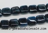 CAP71 15.5 inches 10*10mm square dyed apatite gemstone beads wholesale