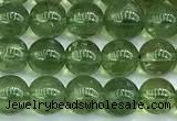 CAP736 15 inches 6.5mm -7mm round green apatite beads