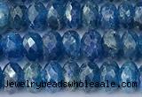 CAP747 15 inches 4*6mm faceted rondelle apatite beads