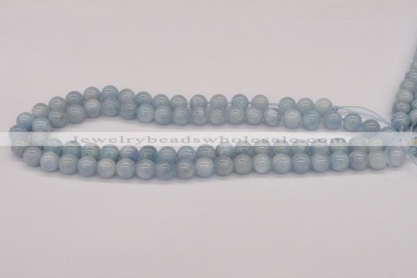 CAQ115 15.5 inches 6mm round AA grade natural aquamarine beads