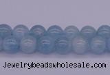 CAQ122 15.5 inches 6mm round AAA grade natural aquamarine beads