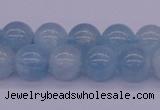 CAQ124 15.5 inches 10mm round AAA grade natural aquamarine beads