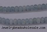 CAQ136 15.5 inches 3*4mm rondelle natural aquamarine beads