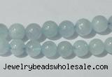 CAQ201 15.5 inches 8mm round natural aquamarine beads wholesale