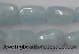 CAQ415 8*12mm – 18*28mm faceted nuggets natural aquamarine beads