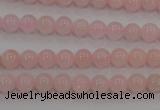 CAQ481 15.5 inches 6mm round natural pink aquamarine beads