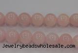 CAQ482 15.5 inches 8mm round natural pink aquamarine beads