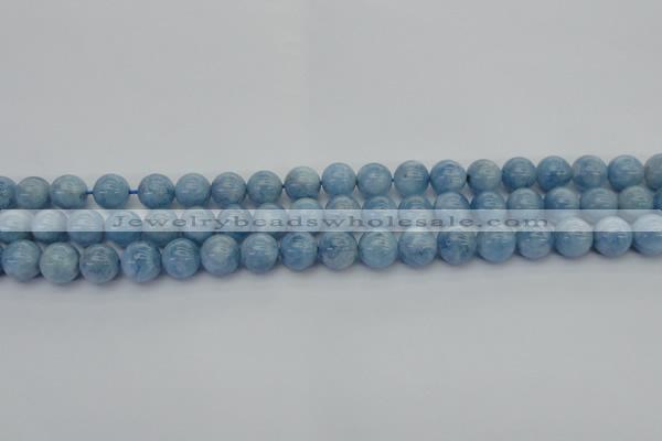 CAQ538 15.5 inches 10mm round AAA grade natural aquamarine beads