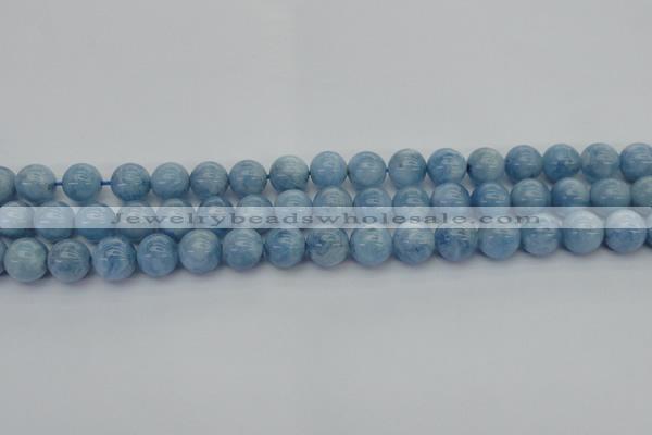 CAQ539 15.5 inches 12mm round AAA grade natural aquamarine beads