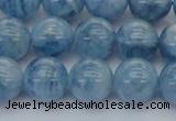 CAQ546 15.5 inches 10mm round AAAA grade natural aquamarine beads