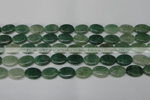 CAQ633 15.5 inches 13*18mm oval aquamarine gemstone beads