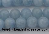 CAQ701 15.5 inches 6mm round natural aquamarine beads wholesale