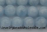 CAQ703 15.5 inches 10mm round natural aquamarine beads wholesale