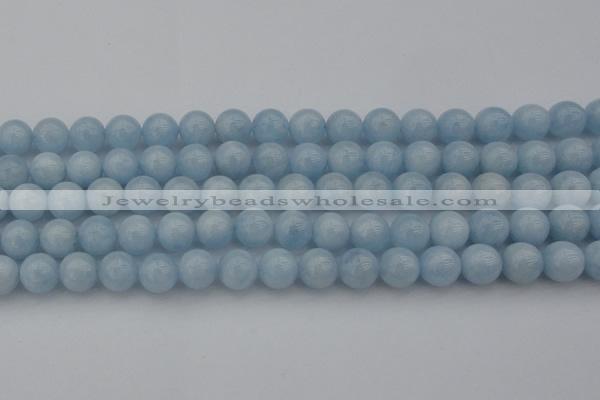 CAQ703 15.5 inches 10mm round natural aquamarine beads wholesale