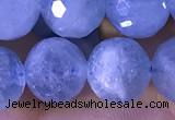 CAQ889 15.5 inches 10mm faceted round natural aquamarine beads