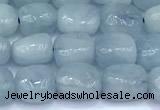 CAQ940 15 inches 6*6mm – 6*8mm nuggets aquamarine beads