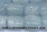 CAQ942 15 inches 9*10mm – 10*12mm nuggets aquamarine beads