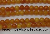 CAR100 15.5 inches 3mm round natural amber beads