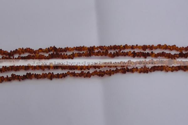 CAR201 24 inches 3*6mm natural amber chips beads wholesale