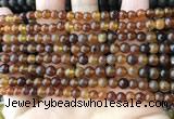 CAR215 15.5 inches 5mm round natural amber beads wholesale