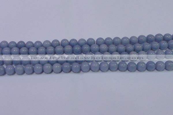 CAS202 15.5 inches 8mm round blue angel skin gemstone beads