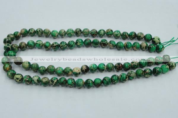 CAT220 15.5 inches 8mm round dyed natural aqua terra jasper beads