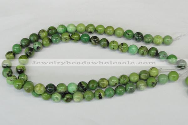 CAU05 15.5 inch australia chrysoprase 14mm round beads wholesale