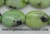 CAU204 15.5 inches 18*25mm oval Australia chrysoprase beads