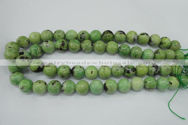 CAU215 15.5 inches 14mm round Australia chrysoprase beads