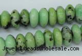 CAU220 15.5 inches 6*12mm rondelle Australia chrysoprase beads