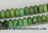 CAU27 15.5 inches 5*10mm rondelle australia chrysoprase beads wholesale