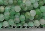 CAU302 15.5 inches 6mm round Australia chrysoprase beads wholesale