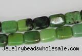 CAU36 15.5 inches 8*10mm rectangle australia chrysoprase beads wholesale