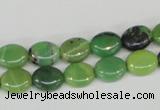 CAU39 15.5 inches 8*10mm oval australia chrysoprase beads wholesale