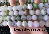 CAU464 15.5 inches 13mm - 14mm round Australia chrysoprase beads