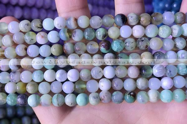 CAU466 15.5 inches 6mm round Australia chrysoprase beads