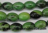 CAU48 15.5 inches 10*14mm rice Australia chrysoprase beads wholesale