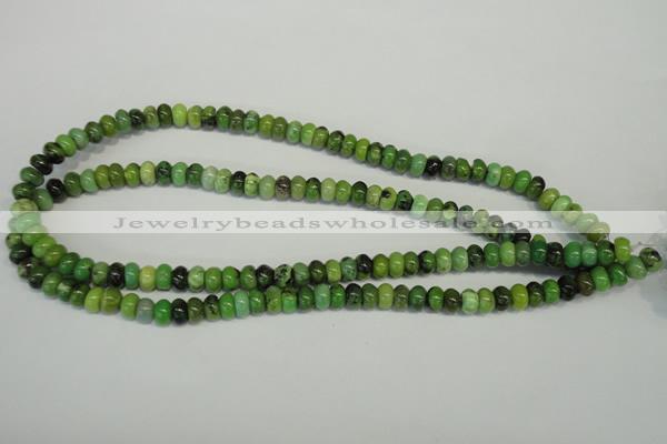 CAU55 15.5 inches 5*8mm rondelle Australia chrysoprase beads