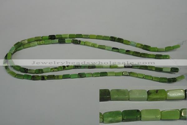 CAU59 15.5 inches 4*8mm cuboid Australia chrysoprase beads