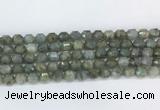 CBBS05 15 inches 8mm faceted prism labradorite beads wholesale