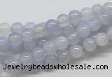 CBC01 15.5 inches 6mm round blue chalcedony beads wholesale