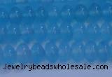 CBC270 15.5 inches 4*6mm A grade rondelle ocean blue chalcedony beads