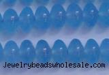 CBC271 15.5 inches 5*8mm A grade rondelle ocean blue chalcedony beads