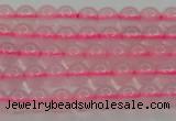 CBC300 15.5 inches 4mm round pink chalcedony beads wholesale